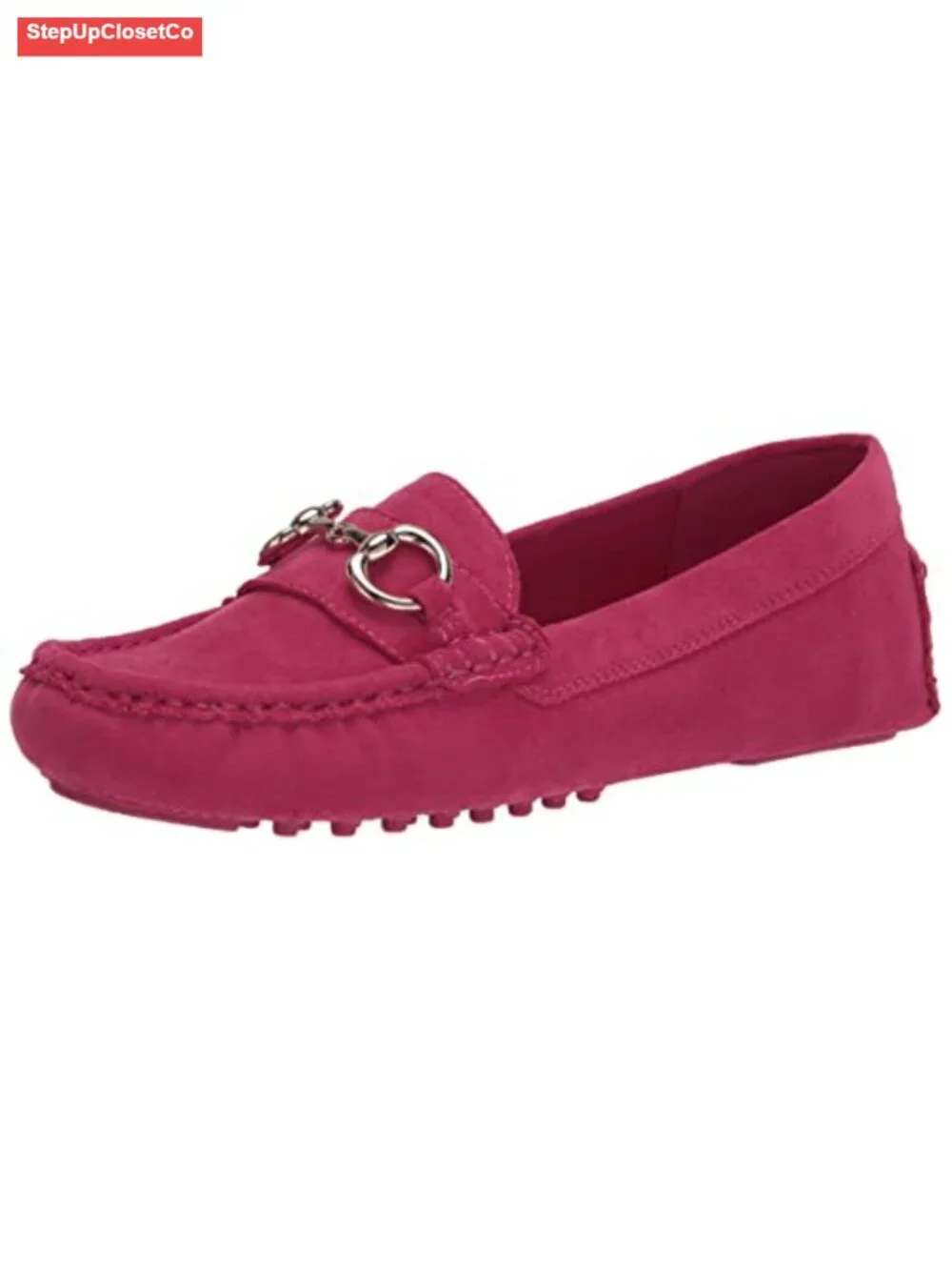 Driving Loafers with Memory Foam Cushioned Insole - Slip-On Rubber Sole